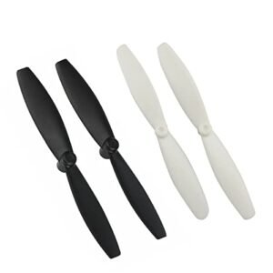 RC Willey Stockton CA NC 4PCS 65MM Black and White Blade Propeller Set for Parrot Minidrones 3 Mambo Swing RC Quadcopter