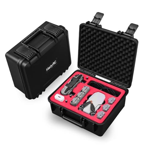 HeiyRC Mini 2 SE 4K Case Waterproof Carrying Hard Case for DJI Mavic Mini 2 SE Perfect for Fly Line RC Planes Enthusiasts