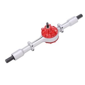 Nitro RC Truck Tires Compatible with WPL D12 High Strength Aluminum Alloy Rear Axle Upgrade Parts