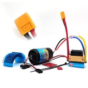 Yifengdongli 480A Waterproof Brushed ESC Speed Controller for Homefront Revolution RC Car 1/10 Scale Models