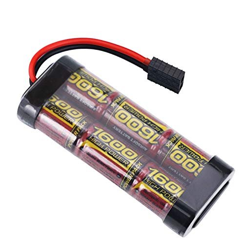 Melasta 7.2V 1600mAh NiMH Battery Pack for Fuel Cell RC Plane and 1/16 RC Cars