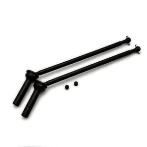 Arrma 2pc Hard Steel Front Thickened Axle CVD Driveshaft Compatible with RC Chevy Truck Hard Body Models Kraton Outcast Notorious AR310458 AR310590 AR310452