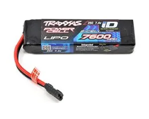 Traxxas 2S Power Cell 25C LiPo Battery with iD Traxxas Connector 7.4V 7600mAh TRA2869X