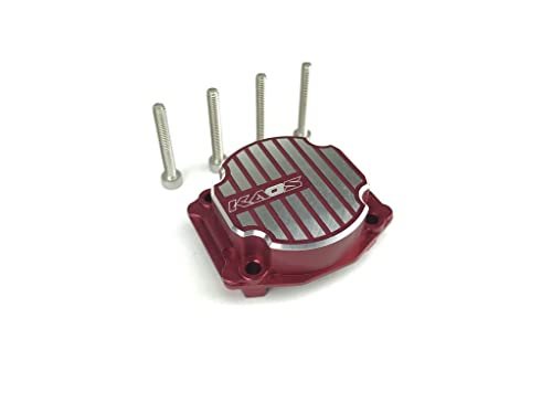 CEN Racing RC Cars CKD0350 KAOS CNC Metal Differential Cover Red Anodized for Q MT DL Series