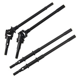 Vgoohobby RC Muscle Car Steel Drive Shaft CVD Axle for Axial SCX10 II 90046 90047 1/10 Scale