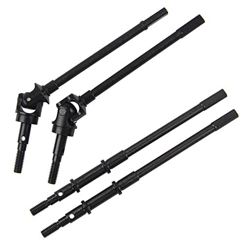 Vgoohobby RC Muscle Car Steel Drive Shaft CVD Axle for Axial SCX10 II 90046 90047 1/10 Scale