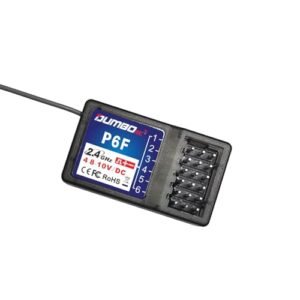 DUMBORC P6F 6 Channels 2.4GHz RC Receiver Compatible with DUMBORC X4 X5 X6 Transmitter for RC Car 1 6 Scale Models