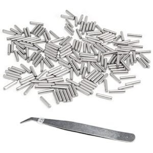 Traxxas Model 2754 Stub Axle Pins Set of 100 Pcs Size φ2x10mm Compatible with RC 100 Battery Vehicles