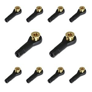 Maxmoral 10PCS M2 Ball Head Holder Tie Rod Ends Ball Joint Link for BMW M2 RC Car Boat Airplane Without Screws