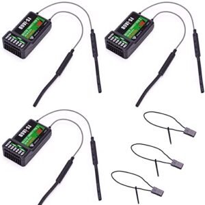 Flysky FS iA6B Receiver 2.4Ghz 6 Channel for Intlwaters RC Boat with Telemetry and PPM PWM Output