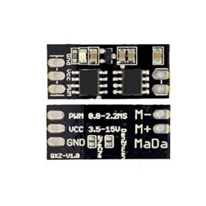 Ultra Mini Two Way 3A Brushed ESC Electronic Speed Control for DC Coreless Motor N20 Geared Motor