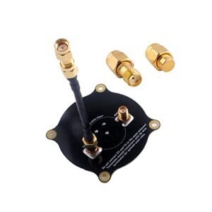 RCmall 5.8GHz Triple Feed Patch Antenna High Gain 9.4dBi Directional Circularly Polarized LHCP RHCP Antenna for RC Drone FPV Racing
