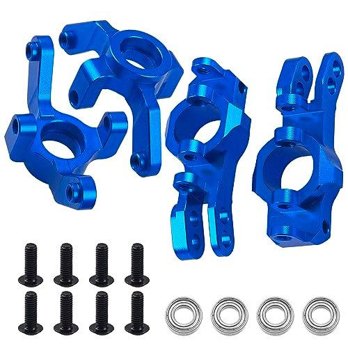 ShareGoo Aluminum Steering Knuckles Blocks Stub Axle Carriers for Redcat Blackout XTE SC XBE Pro 1/10 RC Truck Upgrade Parts Painted RC Truck Bodies