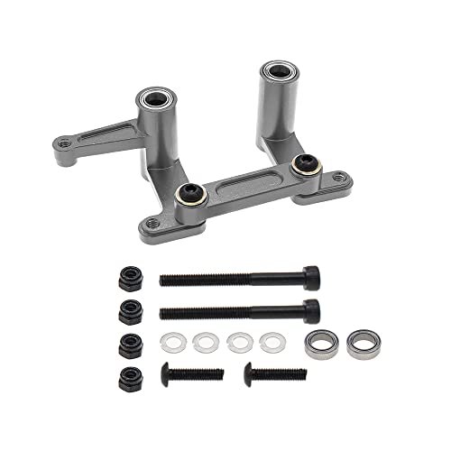 GTHELE Aluminum Steering Bellcranks and Drag Link for 1/10 RC Nitro Trucks Traxxas 2WD Slash Stampede Rustler Replaces Part 3743