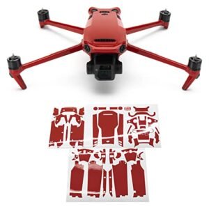 WRAPGRADE Full Skin Stickers for DJI Mavic 3 Mavic 3 Classic Super RED Personalize Your Drone Like rc willey carpet 3 rooms for 499