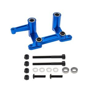 GTHELE Aluminum Steering Bellcranks and Drag Link for 1/10 Nitro RC Truck Traxxas 2WD Slash Stampede Rustler Replaces Part 3743