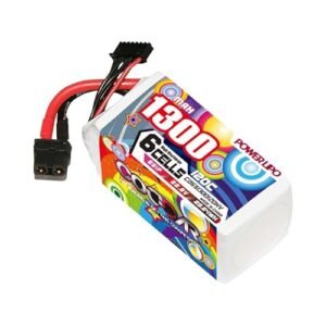 CODDAR 1300mAh 6S 22.8V 120C HV LiPo Battery with XT60 Connector for RC Racing Drone FPV Quads Quadcoper