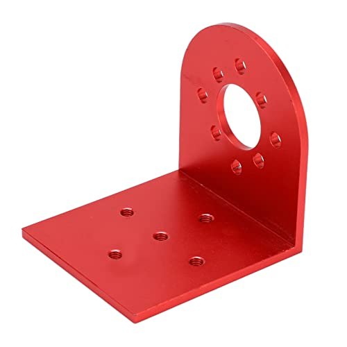 LLRC High Performance Aluminum Alloy L Shape Brushless Motor Mount Holder for 4082 5055 Motors with 25mm 30mm Hole Distance Red