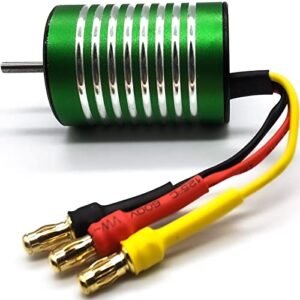 XTEAM 2435 Brushless Motor 4500KV 4 Poles for Dickie RC Harbour Boat and 1/18 1/16 Remote Control Car