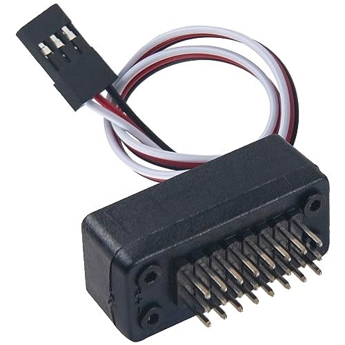 Vgoohobby RC Car CH3 Extender CH3 Control Switch 8-Port Hub Third Channel Switch Compatible with 1/8 1/10 1/16 RC Car Led Winch Roof Led Light