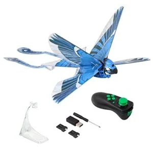 Zing Go Go Bird Remote Control Flying Toy Starting RC Nitro Engine Blue Jay