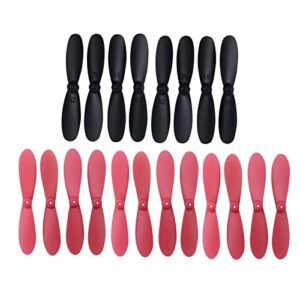Lindsay's RC Hobbies 20PCS Propeller for HS190 901HS 901S 901H X300C LF606 SG800 E61HW S9 Mini Quadcopter Drone Accessories