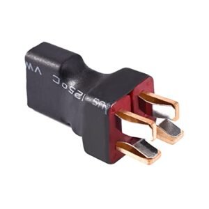 Hosim Upgraded T Plug Double Battery Connector 25 DJ05 Replacement Part for Hosim 9125 9155 9156 Q903 Q905 RC Cars and Trucks
