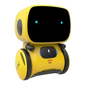 RoboBuddy 98K Interactive RC Radio Control Toys for Kids Voice Control Touch Sensor Smart Robot with Singing Dancing Repeating Functions Educational Gift for Boys Girls Age 3 and Up