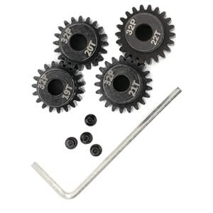 MakerDoIt Mad Gear RC Parts 32P Pinion Gear Set 5mm 32 Pitch 19T 20T 21T 22T