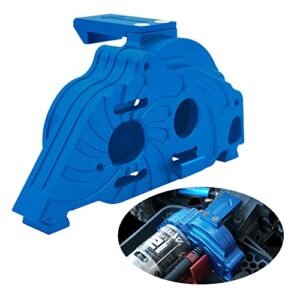 OGRC Aluminum Motor Mount Gear Cover Set Upgrade Parts for 1/10 Arrma Granite 4X4 550 RC Truck Parts Blue
