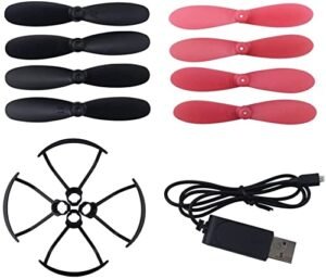 HS190 901HS 901S 901H Quadcopter Accessory Kit with Propeller Protective Cover and Charging Cable