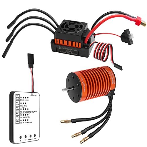 Affordable F540 4370KV Brushless Motor and 60A ESC Combo Set for Cheap RC Off Road Trucks