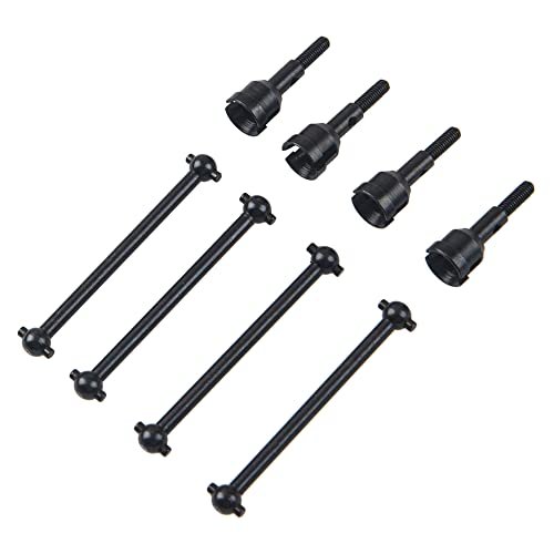 ShareGoo Steel Drive Shaft and Wheel Stub Axle Dogbones Adapter for WLtoys A959 A969 A979 K929 1/18 Big Wheel RC Car Buggy