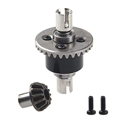 ShareGoo 144001 Differential Gear Set Diff Bevel Gear Set Compatible with WLtoys 144001 1/14 RC Car Buggy Upgrade Parts Kidcia RC Car Parts