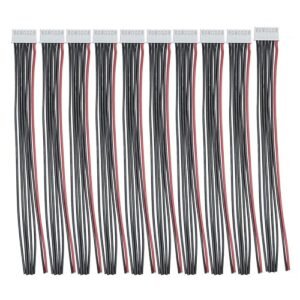 10pcs 6S 7Pins JST XH Balance Connector Male Plug Extension Cable for OC RC Raceway Lipo Battery 15CM 22AWG Silicone Cable