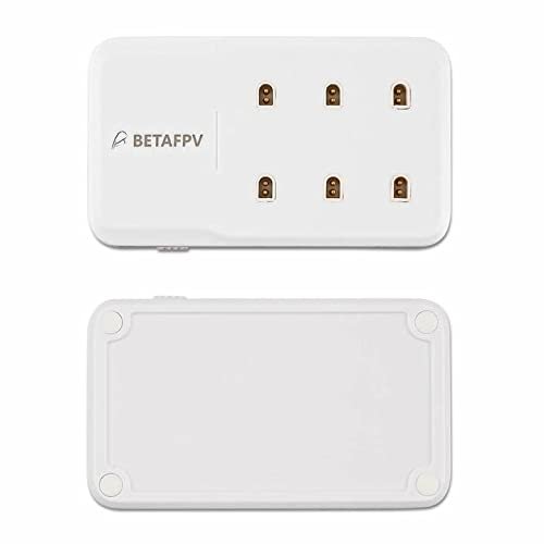 BETAFPV 6 Ports 1S Battery Charger BT2 0 PH2 0 LiHV 4 35V for RC FPV Racing Freestyle Tinywhoop Drones DIY Parts Perfect for Uber RC Tires Enthusiasts