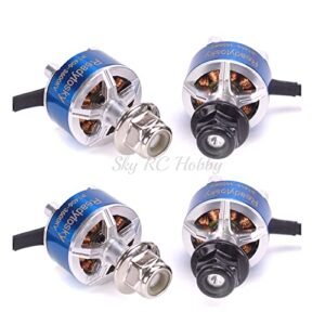 RC Willey Discount Warehouse 4pcs 1406 3600KV 2 4S CW CCW Brushless Motor for RC Quadcopter FPV Racing Drone