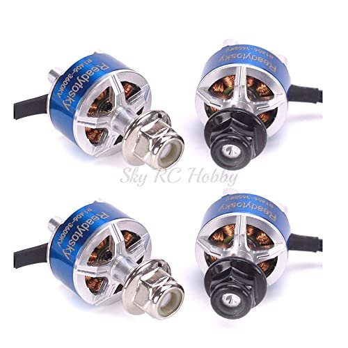RC Willey Discount Warehouse 4pcs 1406 3600KV 2 4S CW CCW Brushless Motor for RC Quadcopter FPV Racing Drone