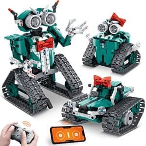 IQKidz RC Truck Building Kits STEM Educational Toy for Kids Ages 8-12 440 Pcs 3 in 1 Remote Control Robot Car