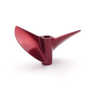 通用 RC Speed Boat Propeller CNC 4.76mm 3/16" P1.9 43mm Prop Aluminum Prop for RC Racing Boat Hydroplane Cat Catamaran (Left Hand)