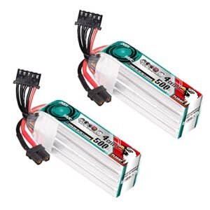 CODDAR 2 Packs 500mAh 4S 15.2V 100C HV LiPo Battery XT30 Connector for BETAFPV X Knight 4inch 4S Brushless Toothpick FPV Naked Cinewhoop 85 and 95mm Drone Racing Drone FPV Quads Quadcoper