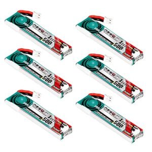 CODDAR 500mAh 1S 3.8V 100C HV LiPo Battery JST PH 2.0 Connector for EMAX Tinyhawk 2