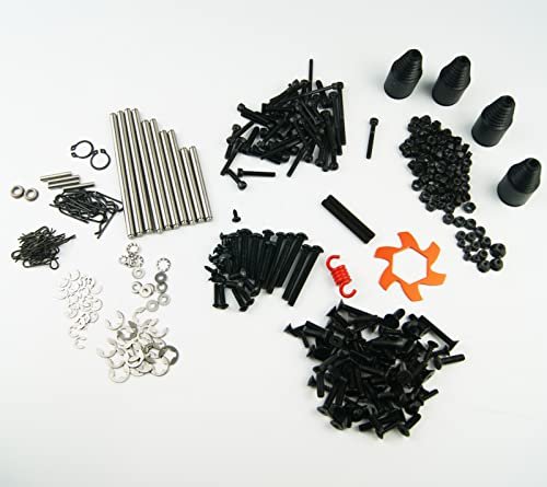 TITRACING Screws Nuts Hinge Pins Axle Boot Clutch Spring Kit for New Bright RC Baja Trophy Truck HPI Rovan Baja 5B SS 5T Buggy