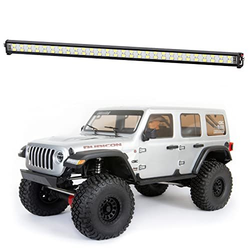 INJORA RC Led Light 56Led Roof Light for Axial SCX6 Trail Honcho 4WD RTR JLU Wrangler 1 6 RC Crawler Car Upgrade Parts 232mm Perfect for RC Semi Trucks RTR