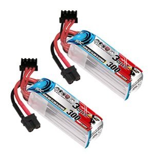 CODDAR 300mAh 3S 11.4V 90C HV LiPo Battery XT30 Connector for Racing Drone FPV