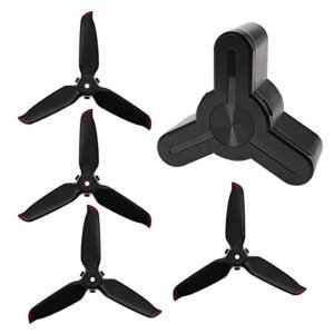 Micro Traders 2 Pairs 5328S Propellers with Storage Case for DJI FPV Combo Drone Accessories