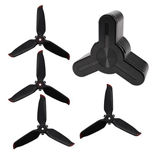 Micro Traders 2 Pairs 5328S Propellers with Storage Case for DJI FPV Combo Drone Accessories