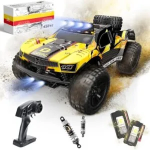 DEERC 9201E 1 10 Scale Hobby Grade RC Crawler Fast Short Course Truck with Lights 48 km h 4x4 Off Road Electric Vehicle for Adults and Kids