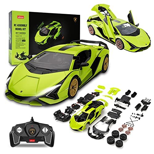 ZMZ Lamborghini 1/4 Scale RC Kits DIY Build Remote Control Model Car for Adults and Kids