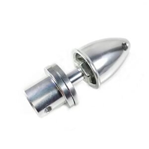 DKNTZO Aluminum Bullet Prop Adapter Holder 3mm 3.17mm 4mm 5mm Input 5mm 6mm 8mm Output Shaft for Sunnysky A2212 2216 2212 Brushless Motor